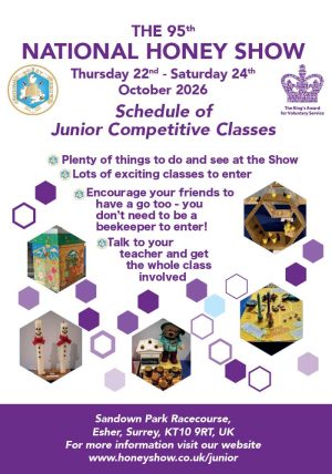 National-Honey-Show-Junior-classes-2026-cover